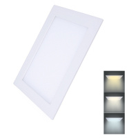 Solight LED mini panel CCT, podhľadový, 18W, 1530lm, 3000K, 4000K, 6000K, štvorcový