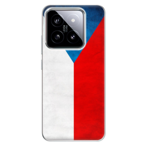 Odolné silikónové puzdro iSaprio - Czech Flag - Xiaomi 14