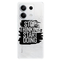 Odolné silikónové puzdro iSaprio - Start Doing - black - Xiaomi Redmi Note 13 5G
