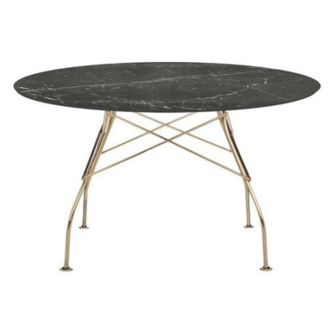 Kartell - Stôl Glossy Marble - Ø 128 cm