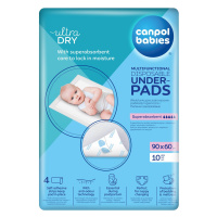 Canpol babies Multifunkčné hygienické podložky lepiace 90x60cm 10 ks