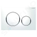 GEBERIT - Kombifix Modul na závesné WC s tlačidlom Sigma20, biela/lesklý chróm + Duravit ME by S