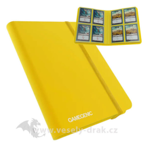 Gamegenic Album na karty Gamegenic Casual 8-Pocket Yellow