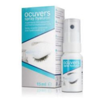 OCUVERS spray hyaluron očné kvapky v spreji, lipozómy a hyaluronát sodný 15 ml