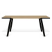 Jedálenský stôl v dekore duba 200x100 cm Drift - TemaHome