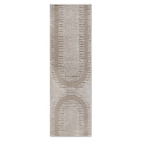 Běhoun Gallery 106087 Beige z kolekce Elle - 80x240 cm ELLE Decoration koberce