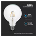 Žiarovka LED Filament E27 6W, 6400K, 806lm, G125 VT-2147 (V-TAC)