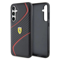 Kryt Ferrari FEHCS23FEPTWK S23 FE S711 black hardcase Twist Metal Logo (FEHCS23FEPTWK)