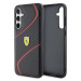 Kryt Ferrari FEHCS23FEPTWK S23 FE S711 black hardcase Twist Metal Logo (FEHCS23FEPTWK)