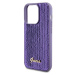 Guess Sequin Script Logo Zadný Kryt pre iPhone 14 Pro Max Purple