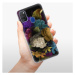 Odolné silikónové puzdro iSaprio - Dark Flowers - Samsung Galaxy M21