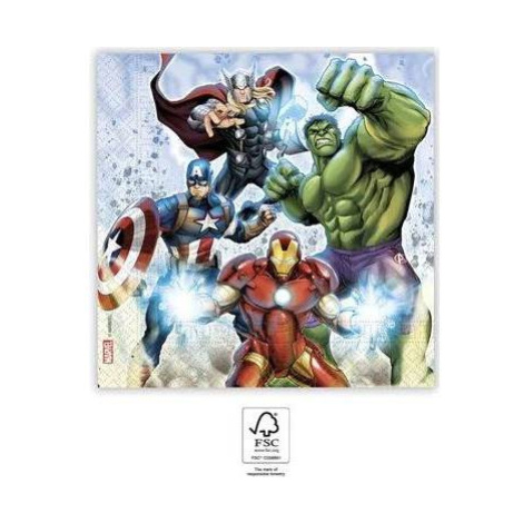 Papierové obrúsky avengers 33x33cm, 20ks - Procos - Procos