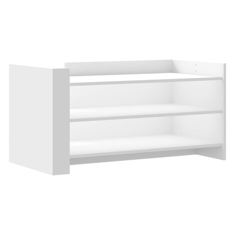 vidaXL KonferenÄŤnĂ˝ stolĂ­k biely 100x50x50 cm kompozitnĂ© drevo