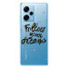 Odolné silikónové puzdro iSaprio - Follow Your Dreams - black - Xiaomi Redmi Note 12 Pro 5G / Po