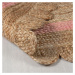 Kusový koberec Grace Jute Natural/Pink - 160x230 cm Flair Rugs koberce