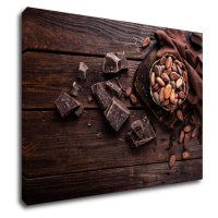 Impresi Obraz Zátišie s čokoládou - 70 x 50 cm
