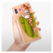 Odolné silikónové puzdro iSaprio - My Coffe and Redhead Girl - Samsung Galaxy A40