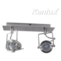 Svietidlo GU10 2x50W, IP20, chróm satén., BO-2, 320x100x165, SONDA EL-2J (Kanlux)