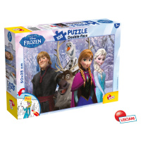 Frozen Puzzle double-face 108 dielov