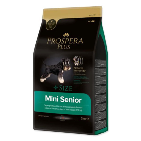 Krmivo Prospera Plus Mini Senior kura s ryžou 2kg