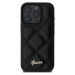 Guess PU Leather Quilted kryt pre iPhone 16 Pro Max čierny