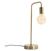 Moderná stolová lampa bronzová - Facil