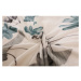 Krémovobiele obliečky na jednolôžko z mikroplyšu 140x200 cm – My House