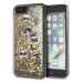 Kryt Karl Lagerfeld iPhone 7/8 Plus black & gold hard case Glitter (KLHCI8LROGO)