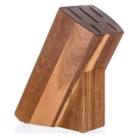 BANQUET Stojan drevený pre 5 nožov BRILLANTE Acacia 23 × 11 × 10 cm