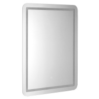 Aqualine Aqualine, SALICA zrkadlo s LED osvetlením 60x80cm, dotykový senzor, stmievateľné, SC080