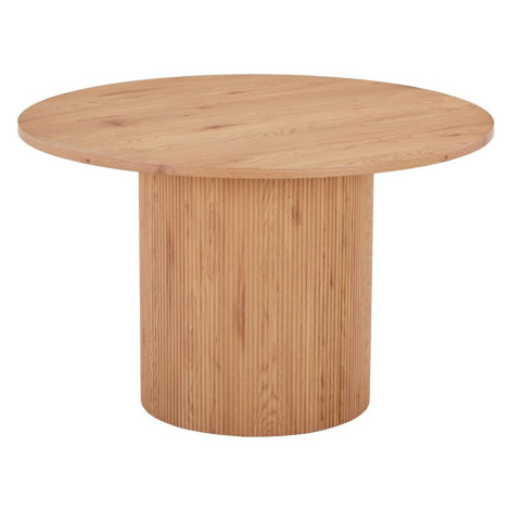 Okrúhly jedálenský stôl v dekore topoľa ø 120 cm Boavista – House Nordic