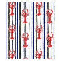 MINDTHEGAP Mediterranean Lobsters White - tapeta