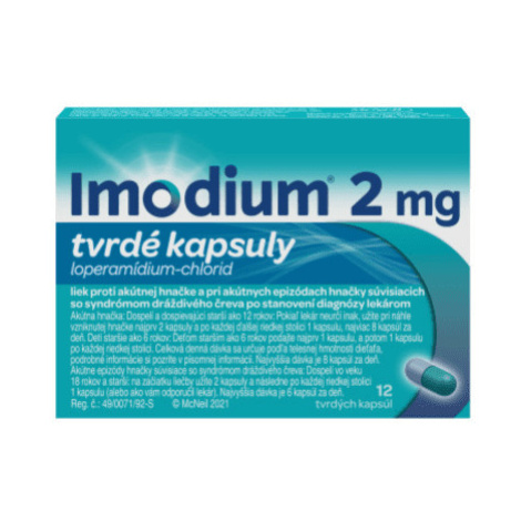 IMODIUM 2 mg 12 kapsúl