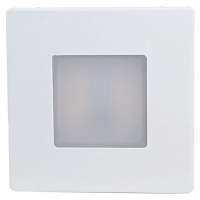 DECENTLY IP44 White 1.7W WW 100/160lm - Nástěnné vestavné LED svítidlo