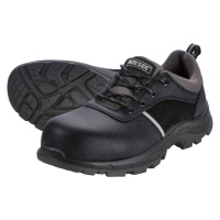 PARKSIDE® Pánska kožená bezpečnostná obuv S3 (41, čierna/sivá)
