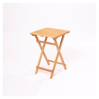 Záhradný odkladací stolík z bukového dreva 50x50 cm – Floriane Garden