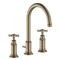 Umývadlová batéria Hansgrohe Axor Montreux s výpusťou kartáčovaný nikel 16513820