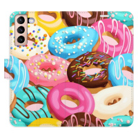 Flipové puzdro iSaprio - Donuts Pattern 02 - Samsung Galaxy S21