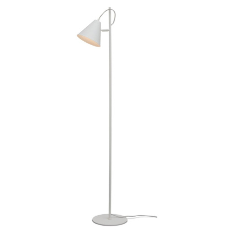 Biela stojacia lampa s kovovým tienidlom (výška  151 cm) Lisbon – it's about RoMi