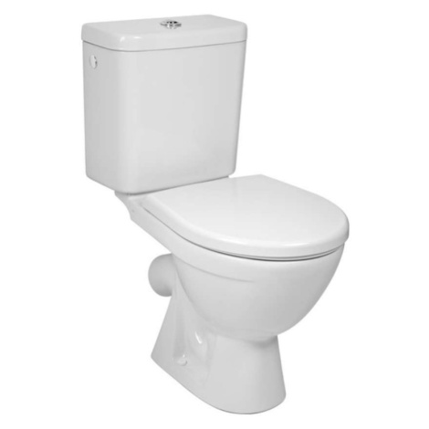 JIKA - Lyra plus WC kombi, zadný odpad, Dual Flush, biela H8263840002413