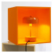 Stolná lampa Dyberg Larsen Haipot, IP20, oranžová
