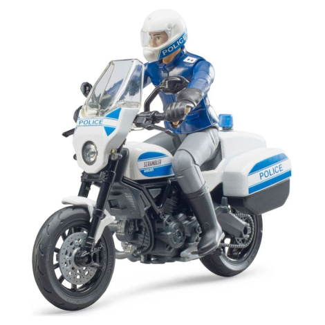 Bruder 62731 Policajná motorka Ducati s policajtom 1:16 Brüder Mannesmann