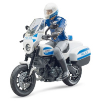 Bruder 62731 Policajná motorka Ducati s policajtom 1:16
