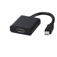 PREMIUMCORD Adaptér mini DisplayPort - HDMI samec/samica, podpora 3D, 4K*2K@60Hz, 20cm