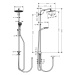 Hansgrohe Crometta S, Showerpipe 240 1jet EcoSmart 9 l/min Reno, chrómová, HAN-27270000