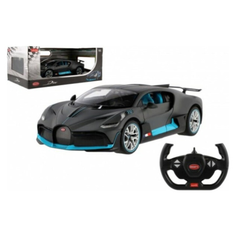 Auto RC Bugatti Divo RASTAR šedé plast 32 cm 2,4 GHz na diaľk. ovládanie na batérie Teddies
