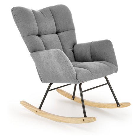 Hojdacie kreslo VASCO sivé Halmar