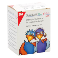 3M FUTURO Opticlude Boys&Girls Mini očná náplasť 5 x 6 cm, detský motív, ortoptická, na liečbu s