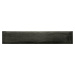 Obklad Del Conca Frammenti nero 7,5x40 cm lesk 74FR08