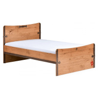 Študentská posteľ jack 120x200cm - dub lancelot